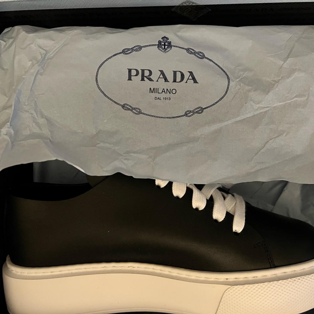 Prada Women’s leather sneaker